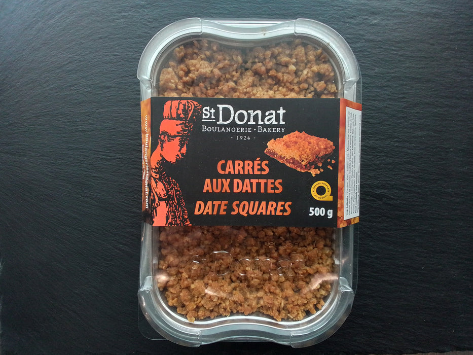 St Donat Date Squares