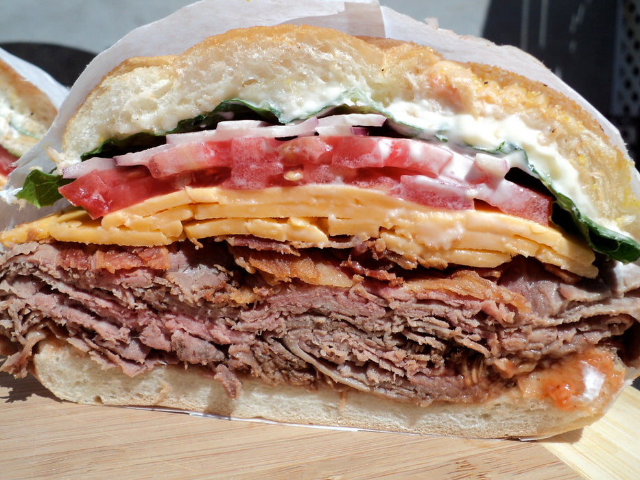 The Markets Own Roast Beef Sandwich