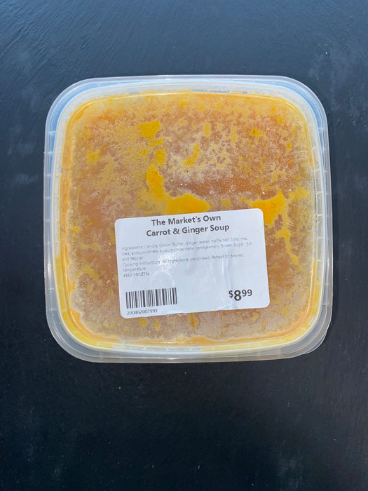 The Markets Own Carrot Ginger Soup