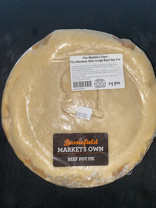 The Markets Own Beef Pot Pie