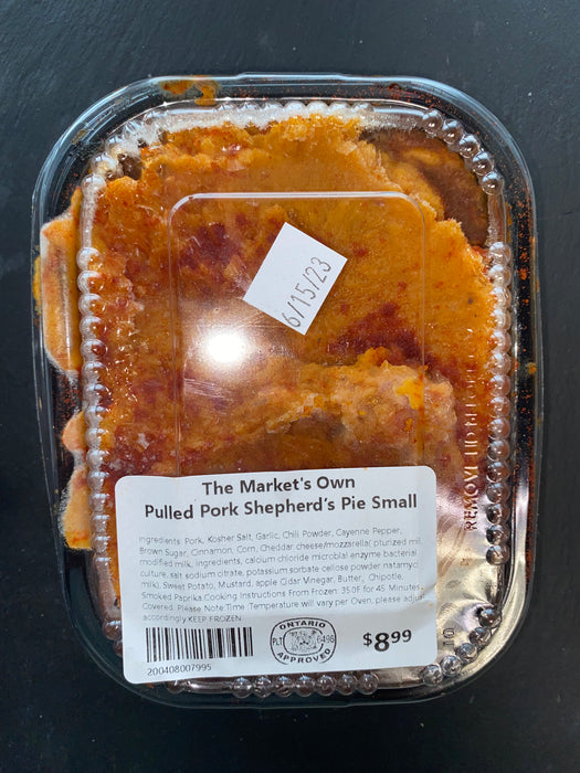 The Markets Own Pulled Pork Shepherds Pie